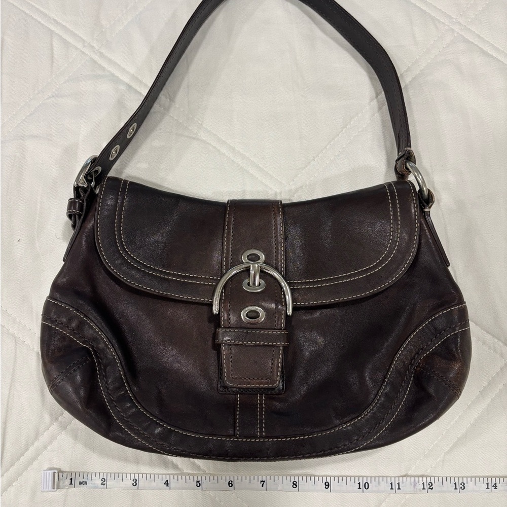 Vtg Brown Soho Coach Bag